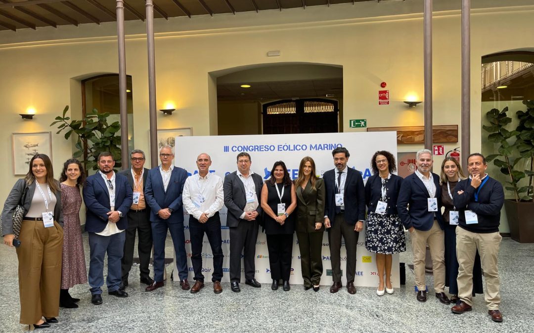 Blue Supply Chain posiciona a Canarias como actor clave en el desarrollo de la eólica marina flotante durante el Congreso Eólico Marino en Cádiz