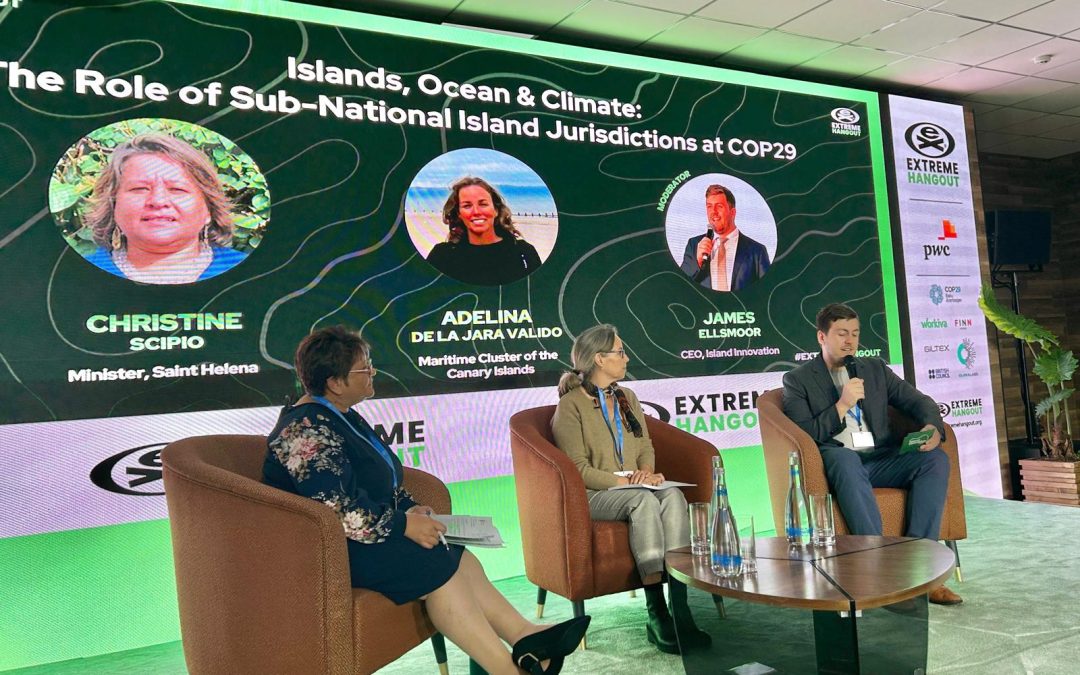 Blue Supply Chain, ejemplo de transición energética y cooperación insular en la COP29