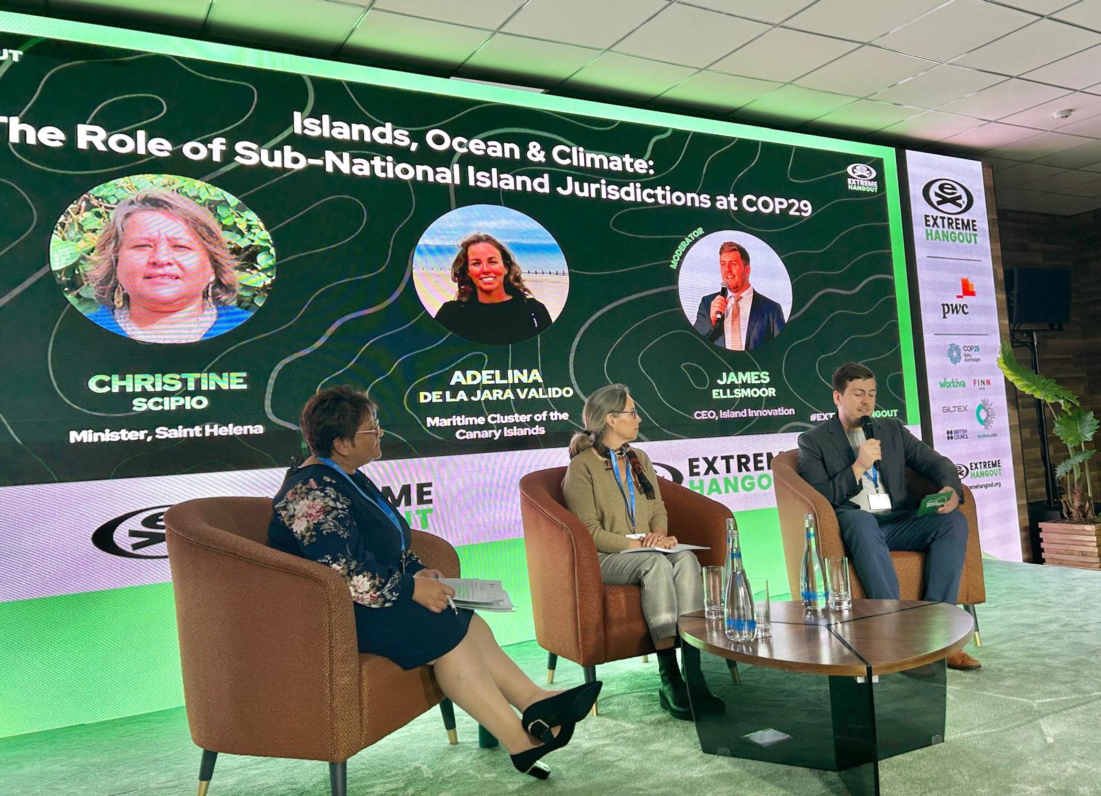 El CMC lleva a la COP 29 las experiencias insulares en defensa de los ecosistemas oceánicos