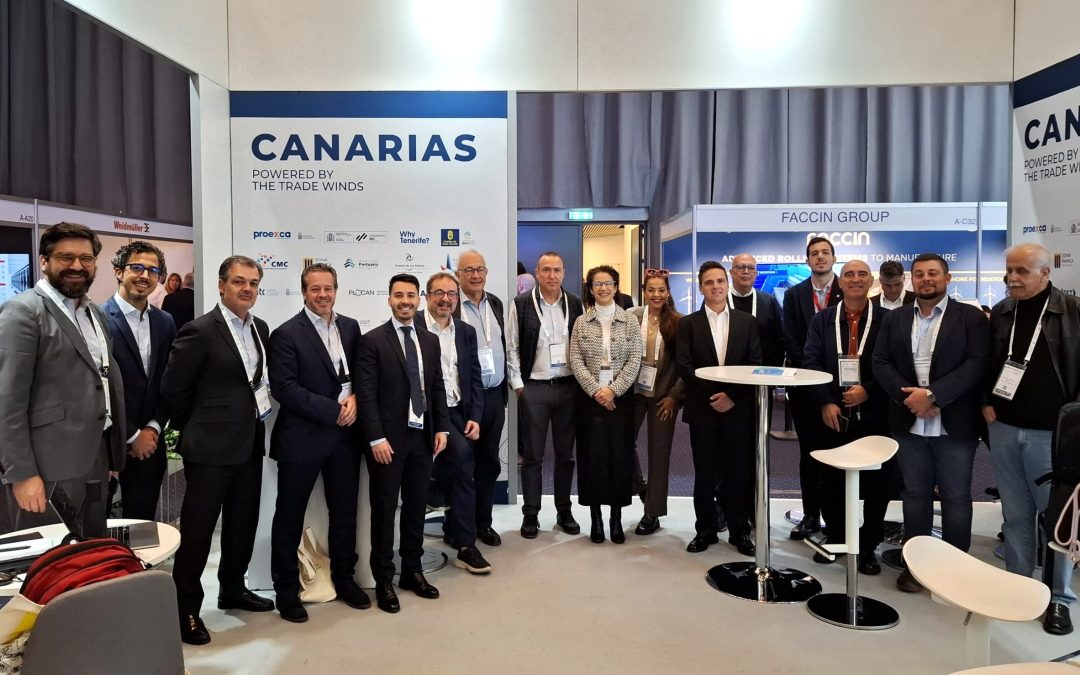 El proyecto Blue Supply Chain (1/MAC/1.3/0046) participó en la feria internacional Wind Europe 2025